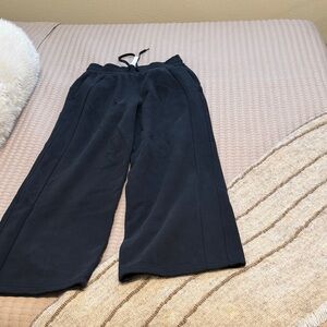 lululemon athletica Black scuba mid rise sweatpants